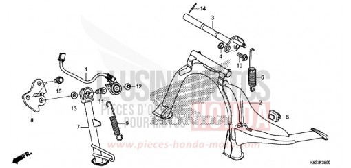 BEQUILLE SH300AH de 2017